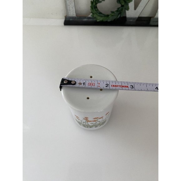 Takashi Ceramic Salt and Pepper Shakers‎ Orange Flowers - Picture 6 of 16